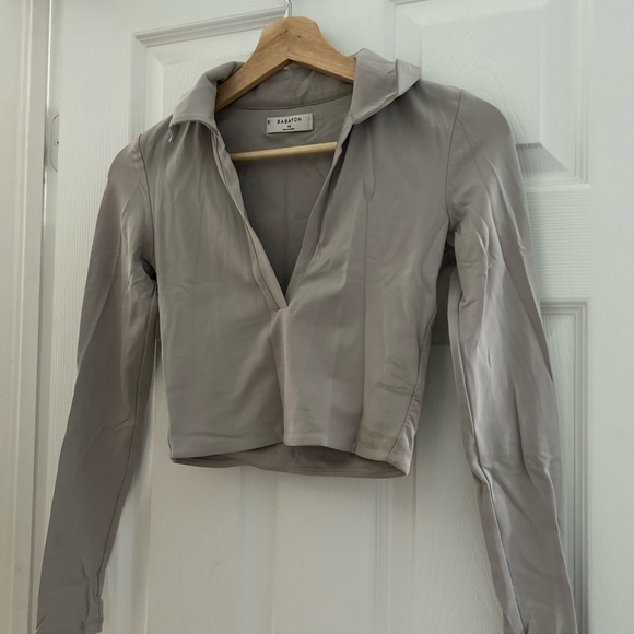 Babaton contour polo long sleeve - Picture 5 of 5